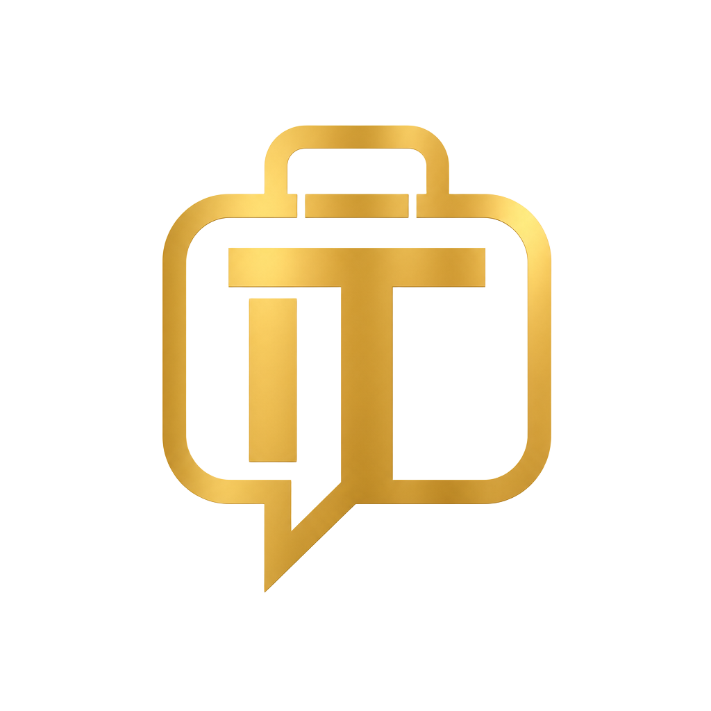 Logotipo Inglês para o Trabalho